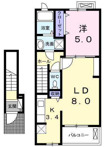 中野島駅 徒歩10分 構造:木造