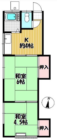徒歩26分 構造:木造