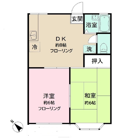 中野島駅 徒歩7分 構造:木造