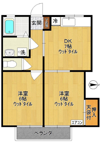 中野島駅 徒歩10分 構造:木造